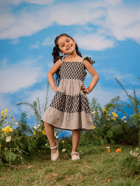 Girl's' Black Dress